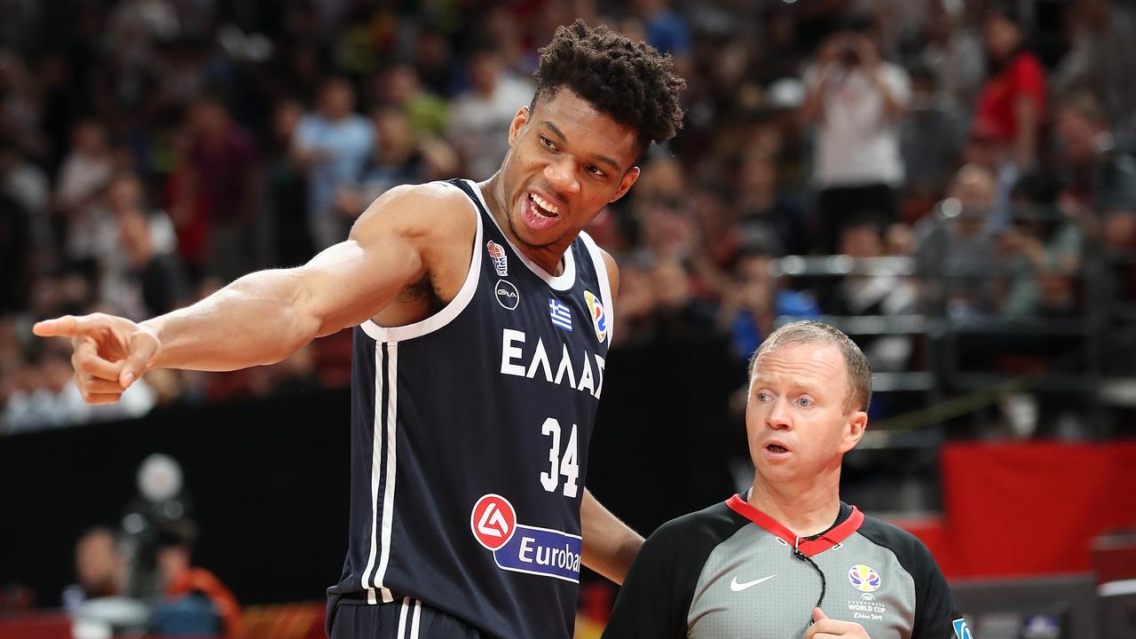 Giannis Antetokounmpo and Greece have been knocked out.