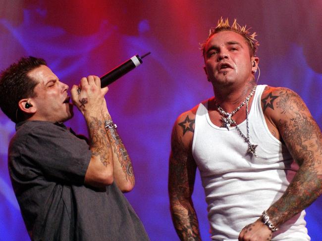 Shellshock – real name Seth Binzer – was the frontman of the iconic band. Picture: Vince Bucci/Getty Images)
