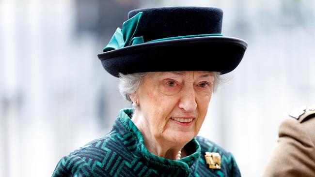 The palace says Lady Susan Hussey has stepped aside from her honorary role with immediate effect. Picture: Getty Images