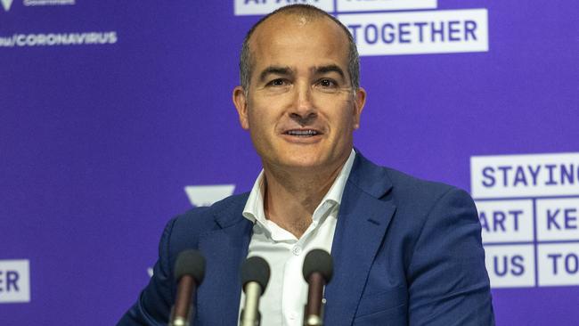 Deputy Premier James Merlino has been appointed new mental health minister. Picture: Wayne Taylor