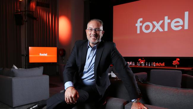 Foxtel CEO Patrick Delany. Picture: Britta Campion