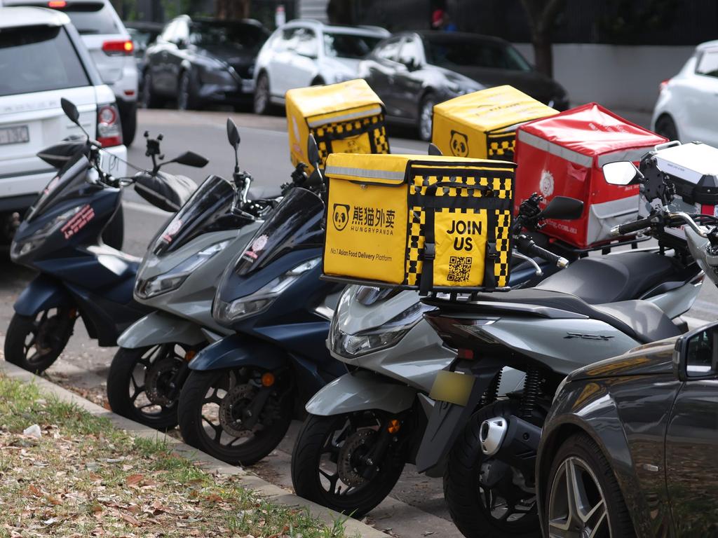 The Daily Telegraph has previously unearthed a single house in Sydney which was listed as the address of 30 drivers, mainly French nationals. Picture: Rohan Kelly