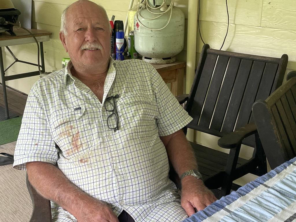 Murray Koina, 73, was told he can no longer sell his eggs.