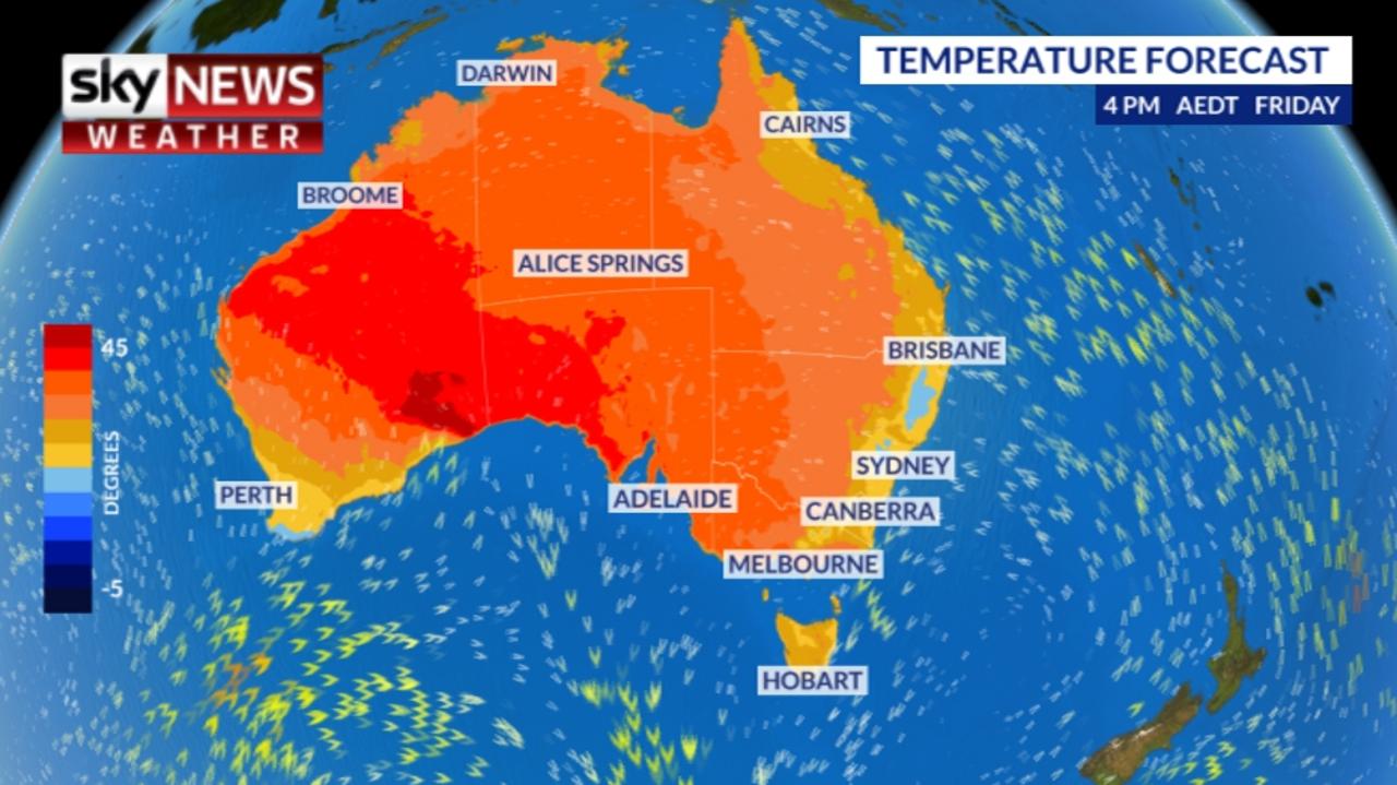 Melbourne, Adelaide, Hobart weather Severe heatwave could break