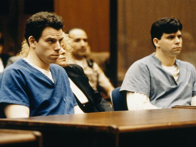 TRIAL OF BROTHERS LYLE & ERIK MENENDEZ, PARRICIDES (Photo by Ted Soqui/Sygma via Getty Images)