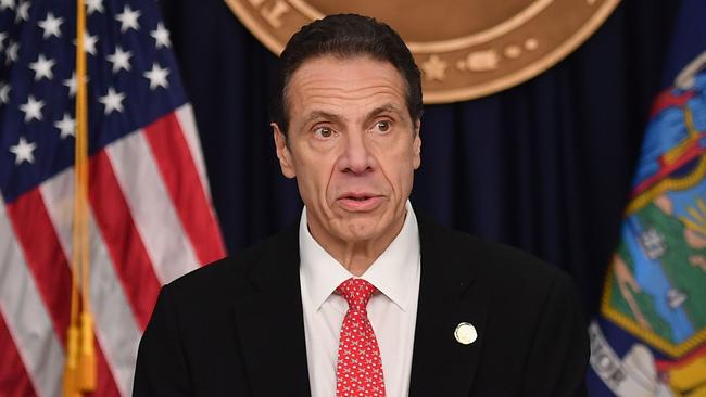 Andrew Cuomo has ordered the National Guard into a New York suburb. Picture: AFP.