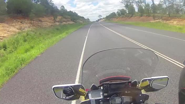 New Queensland police radar technology being used on police motorcycles