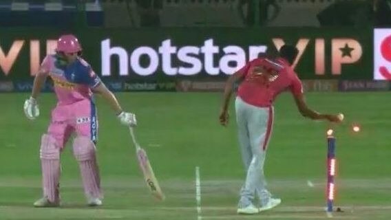 Ravi Ashwin left Jos Buttler furious after a 'Mankad' run out during the IPL.