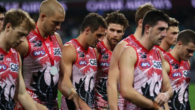 The Swans have big question marks over Dane Rampe and Josh Kennedy.