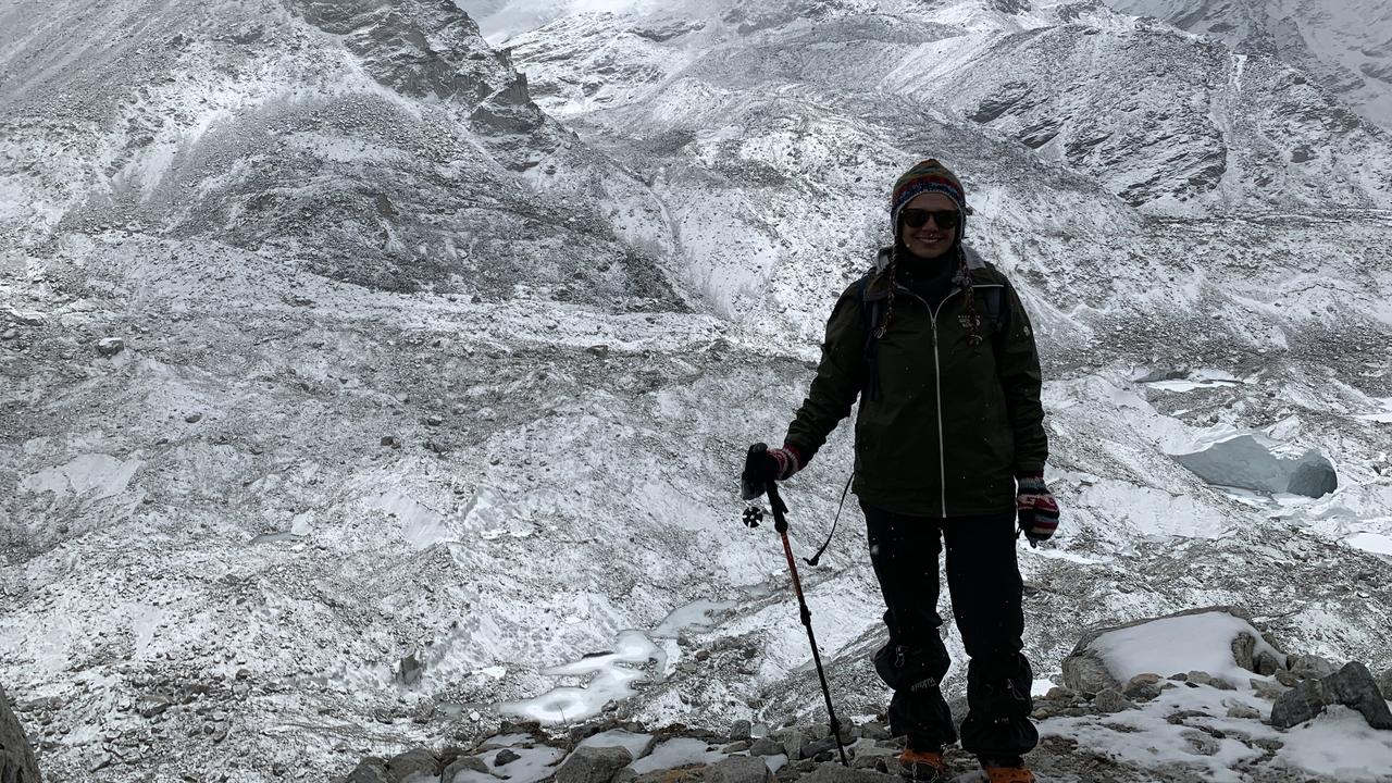 Beginning the descent from Base Camp, there are tears and talk of oxygen levels.