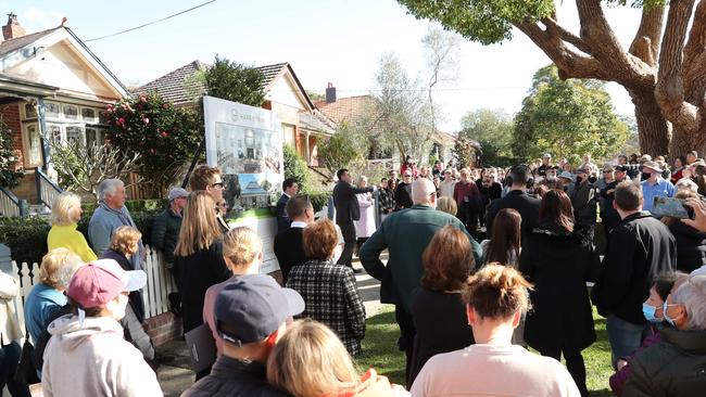 Competition for properties at auctions has been increasing. Picture: Tim Hunter.