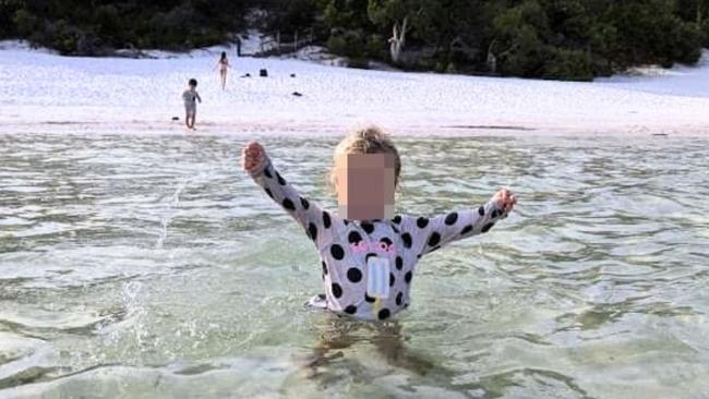 This photo was taken minutes before the near-tragedy. Image: supplied