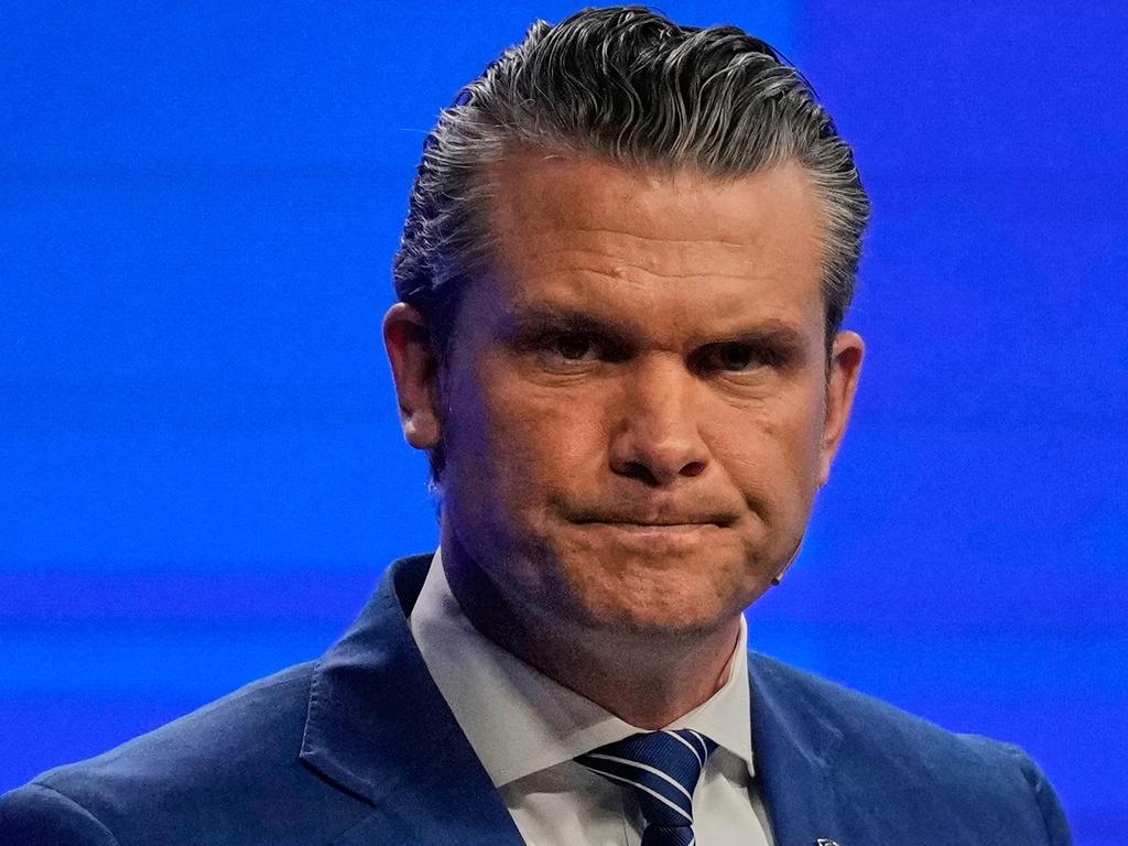 US Defense Secretary Pete Hegseth. Picture: AP Photo/Anupam Nath