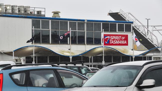 The Spirit Of Tasmania terminal at East Devonport generic photo. Picture: Simon Sturzaker