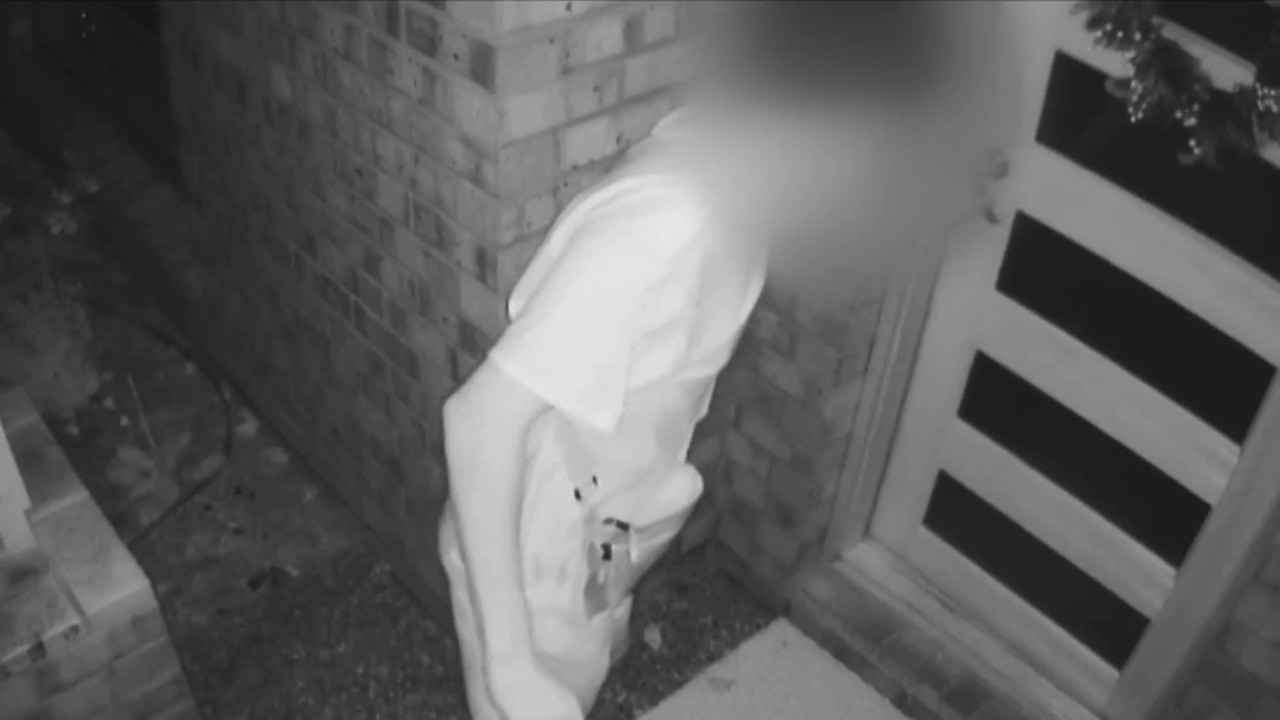 CCTV shows youths enter Emma and Lee Lovell's home