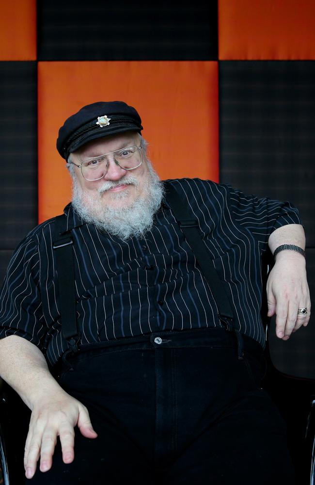 George RR Martin has bad news for fans wanting a book this year. Picture Cameron Richardson