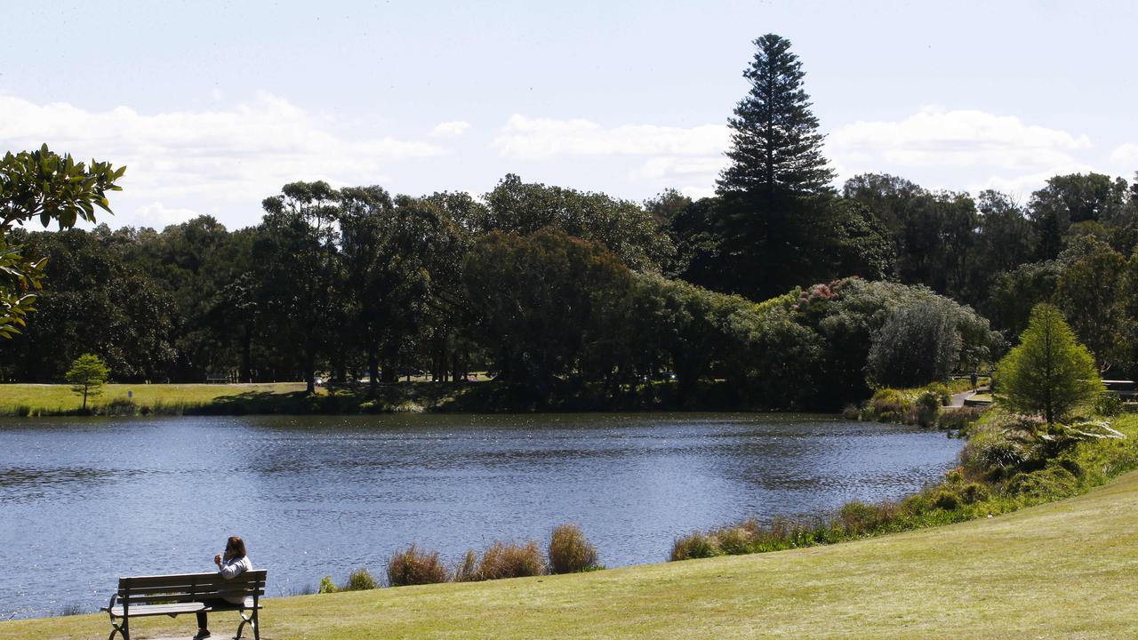 A peaceful scene in the historic parklands. Picture: John Appleyard