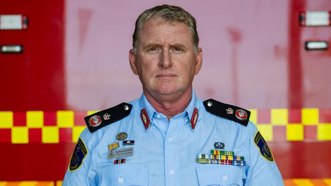 The Northern Territory Fire and Emergency Services’ (NTFES) acting chief fire officer has been permanently appointed to the top job, bringing much needed stability to the service. Picture: Pema Tamang Pakhrin