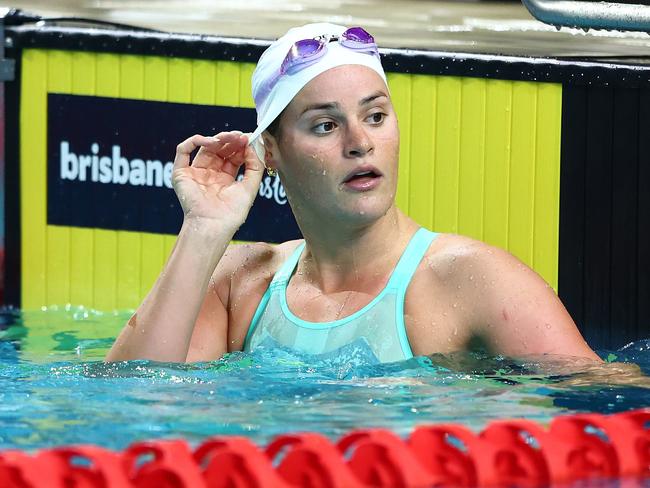 Kaylee McKeown has protested her disqualification. Picture: Getty