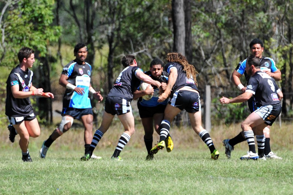 HUGE HONOUR: South Kolan's Isaiah Gala has enjoyed the NDRL season playing with his father Thomas Johnson. Photo: Max Fleet / NewsMail. Picture: Max Fleet