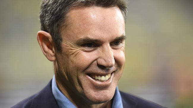 NSW legend Brad Fittler wants to become a long-term Origin coach, and he has the backing of the state’s powerbrokers. Picture: Ian Hitchcock / Getty Images