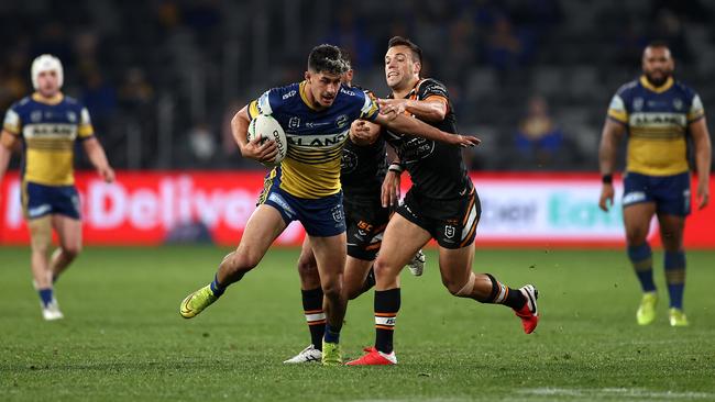 Dylan Brown says he won’t be as tentative against South Sydney. Picture: Cameron Spencer/Getty Images