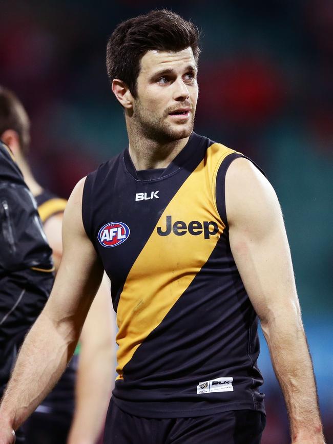 Trent Cotchin says he hit ‘rock bottom’ in 2016.