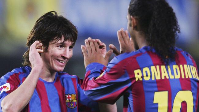 Lionel Messi’s first Barcelona goal: 12 years ago