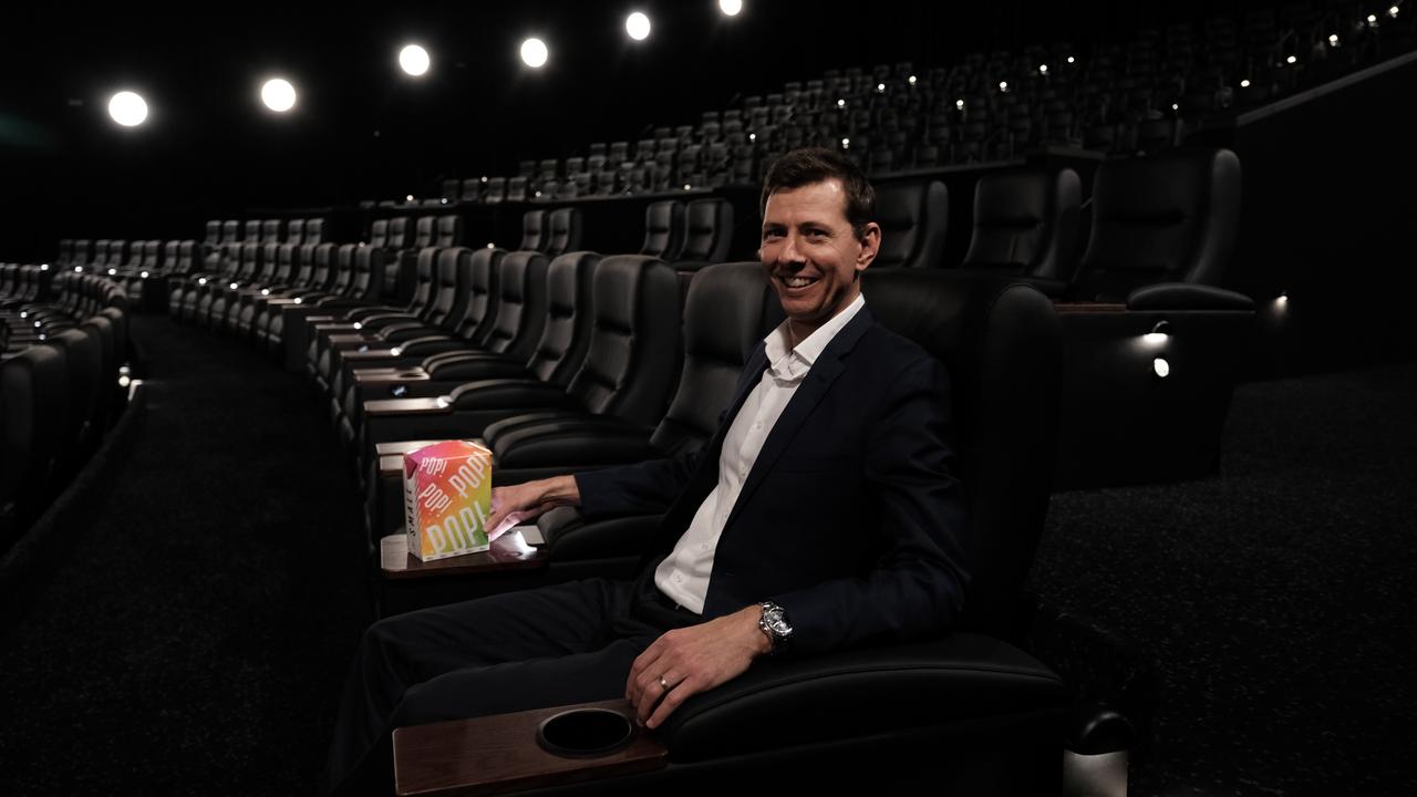 The new Event Cinemas complex has opened in Toowoomba's Grand Central. Pictured is Area General Manager Ian Mills.