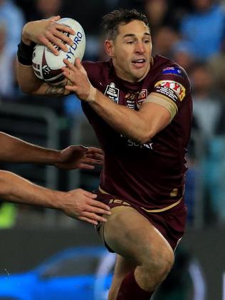 Billy Slater was very nearly the difference for Queenaland. (Adam Head)