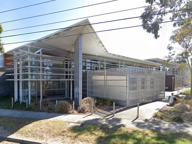 Mr Jenkins appeared at Moorabbin Magistrates' Court seeking bail after being arrested earlier in the day. Picture: Supplied/ Google Maps.