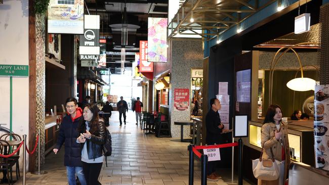 District dining restaurant venues at Chatswood Interchange. Picture: Rohan Kelly