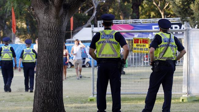 Police will trial on-the-spot fines. Picture: Emma Brasier