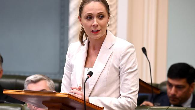 Queensland Housing Minister Meaghan Scanlon. Picture: NewsWire / John Gass