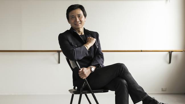 Queensland Ballet artistic director Li Cunxin is thrilled to be able to present this year’s program next year. Photo Mark Cranitch.