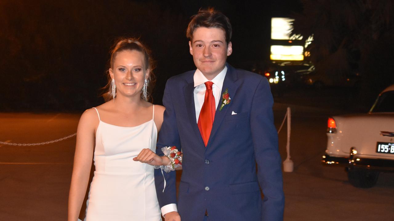 Sarah Upton and Nicholas Sokoll, St John's Senior Formal, Roma 2019.