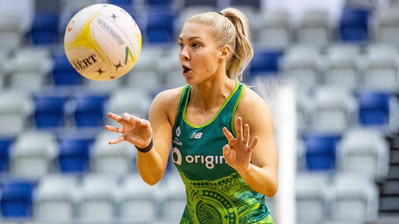 Kate Moloney was unlucky to miss the Diamonds World Cup squad. Picture: Jake Nowakowski