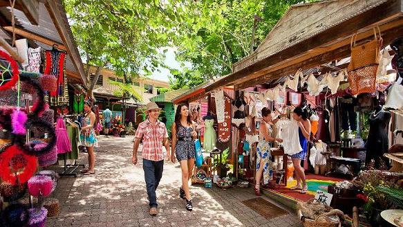 Kuranda Village markets are a popular tourist attraction. Picture: supplied.