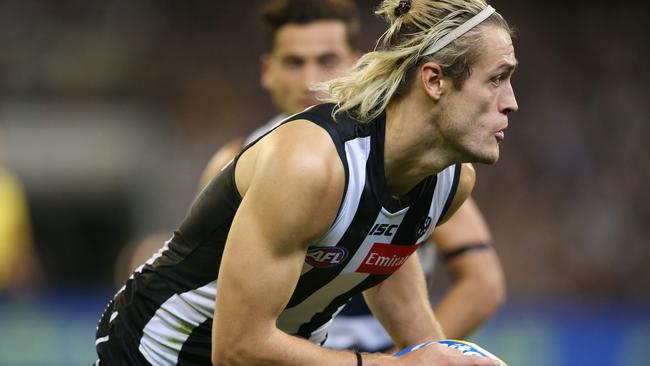 Darcy Moore is one of the most exciting young players in the competition. Picture: Michael Klein