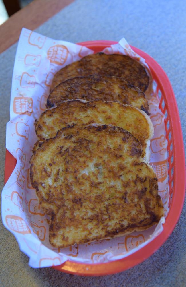 Nothing is more iconic than the cheese toast. Picture: Supplied