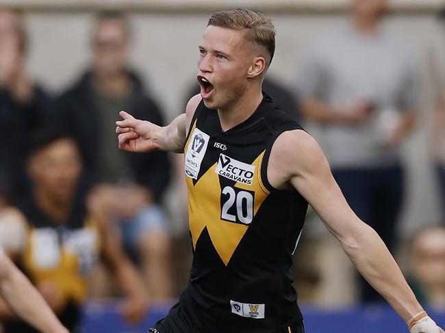 Flynn Young has been inspired by Dom Brew. Picture:Michael Klein
