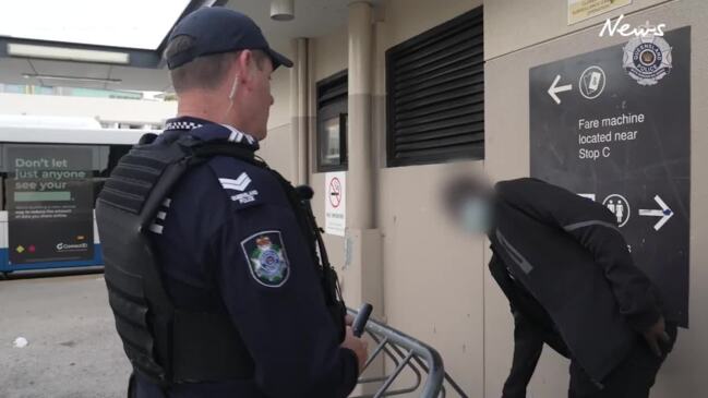 Machete among weapons seized outside popular SEQ shopping centre