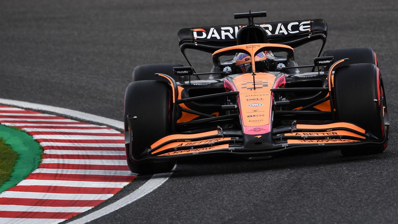 McLaren’s Australian driver Daniel Ricciardo. Photo by Toshifumi KITAMURA / AFP