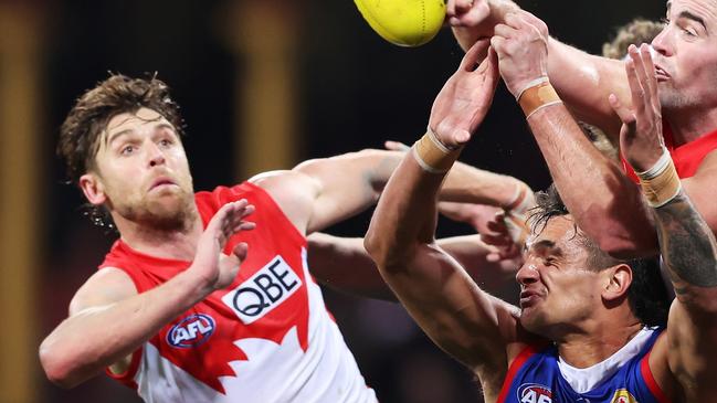 Dane Rampe has been cleared to play. (Photo by Matt King/AFL Photos/via Getty Images)