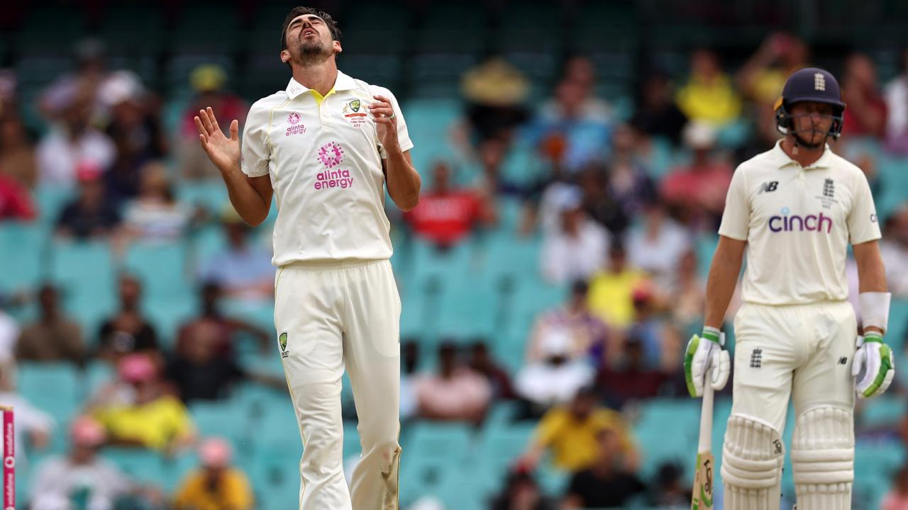 It was a frustrating Test for Mitchell Starc.