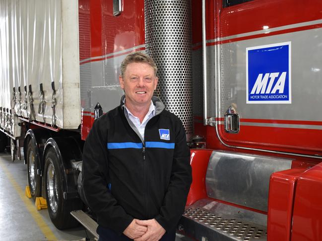 Motor Trade Association chief executive Darrell Jacobs. Picture: Supplied by MTA