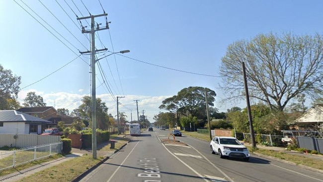 The victim was driving on Ocean Beach Rd when he had to pull over and was found by a police officer.