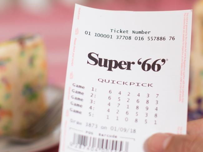 A Glenorchy woman has declared she is in the market for a new home after winning $243,505.90 in the November 3 Super 66 draw. Picture: SUPPLIED