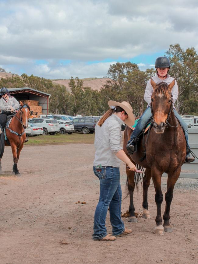 A scene from the sale. Picture: Madeleine Stuchbery