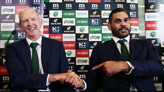 Wayne Bennett handled the Greg Inglis retirement with softness and steel. Picture: Matt King/Getty Images